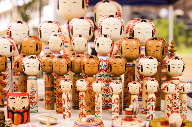 こけし」の意味や由来は？東北の伝統こけし11種から群馬の卯三郎こけし