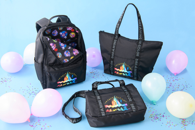 シンデレラ城やミッキーがカラフルなデザインに！新グッズは4／21発売