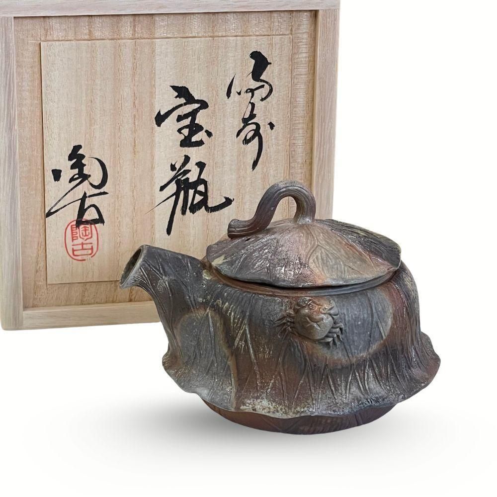 商品検索 - 陶古窯オンラインショップ 備前焼 龍宝瓶 木箱と陶歴