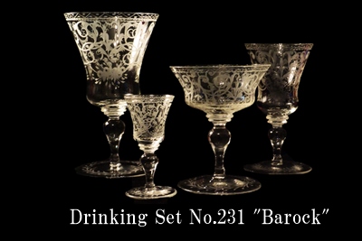 アンティーク ロブマイヤー 手描きエナメル盛上げ金彩 ペアのダンス 八