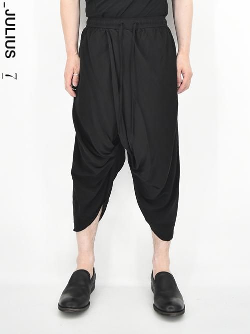JULIUS[ユリウス] / GORDINI Shirring Crotch Pants シャーリング