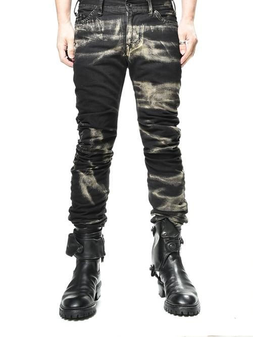 JULIUS[ユリウス] / GORDINI / 867PAM7-D Bleached Slim Denim Wash