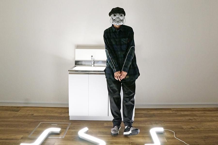 THUNDERBOX WIDE BONDAGE PANTS／Mサイズ