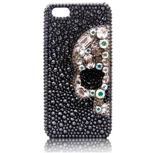 □iPhone全機種対応□iPhoneケース×スワロフスキーデコ【ジュエル