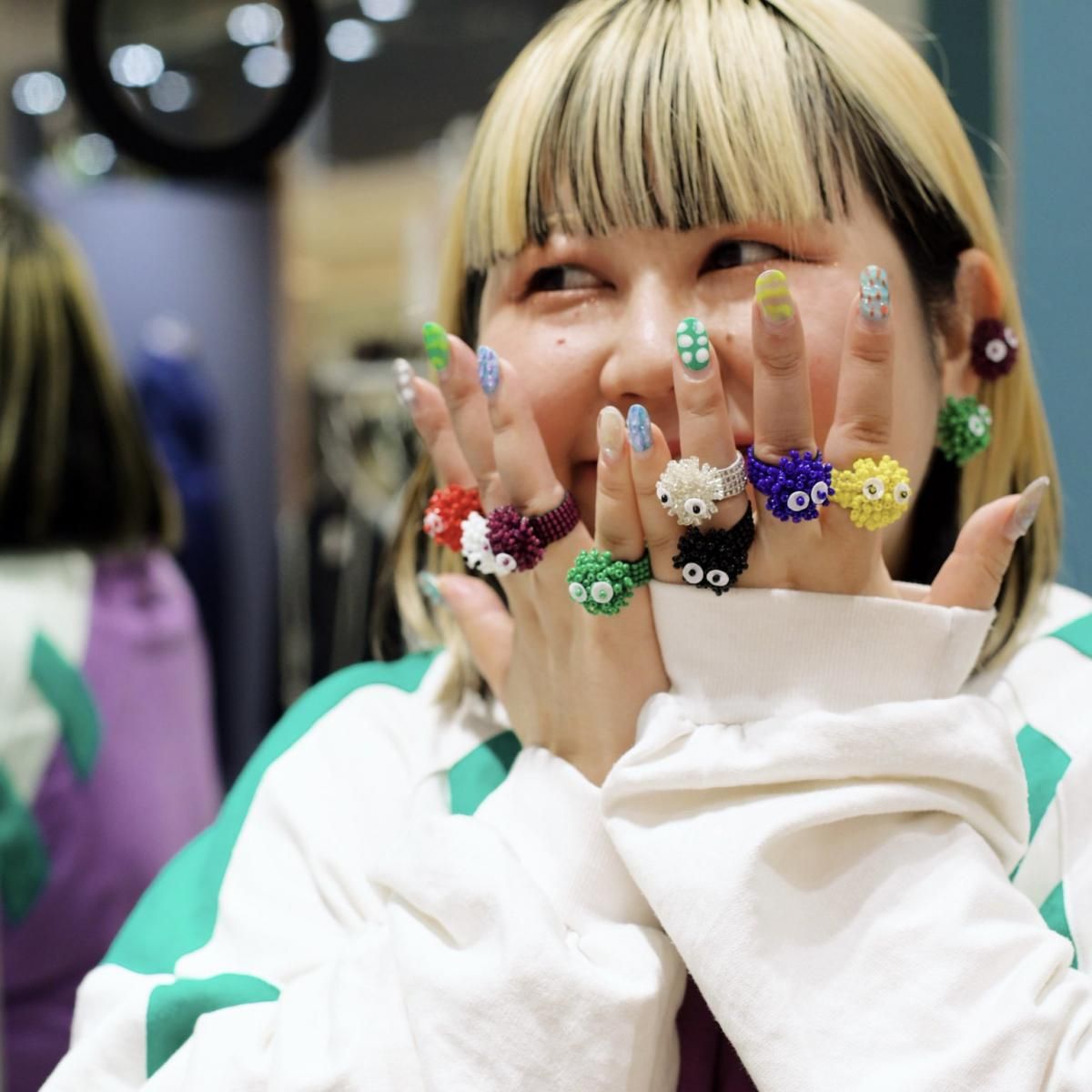 MONSTER FUNKY RING SILVER - designsix ONLINE SHOP