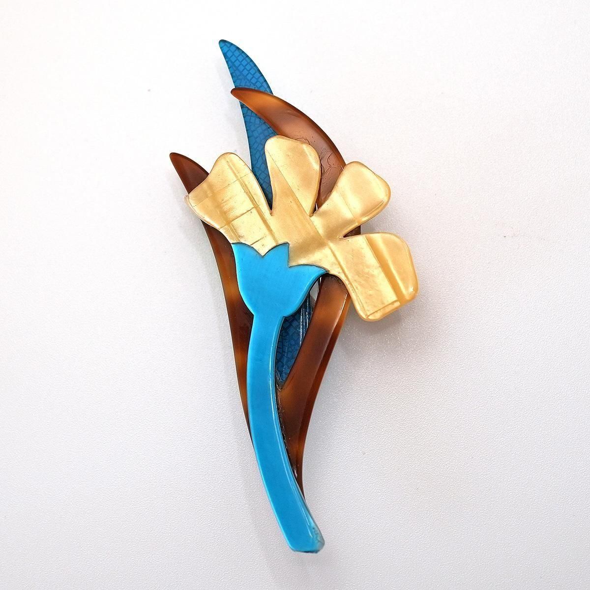 LEA STEIN リアスタン ブローチ エーデルワイス