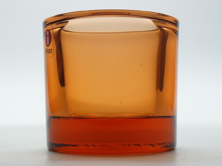 iittala/イッタラ Kivi/キヴィ キャンドルホルダー セビリアオレンジ