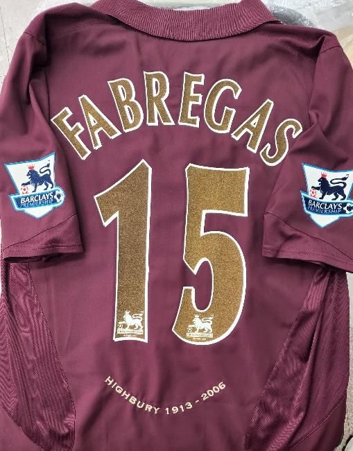 アーセナル（H）05/06 ラストハイバリー 、ファブレガス＃15 +