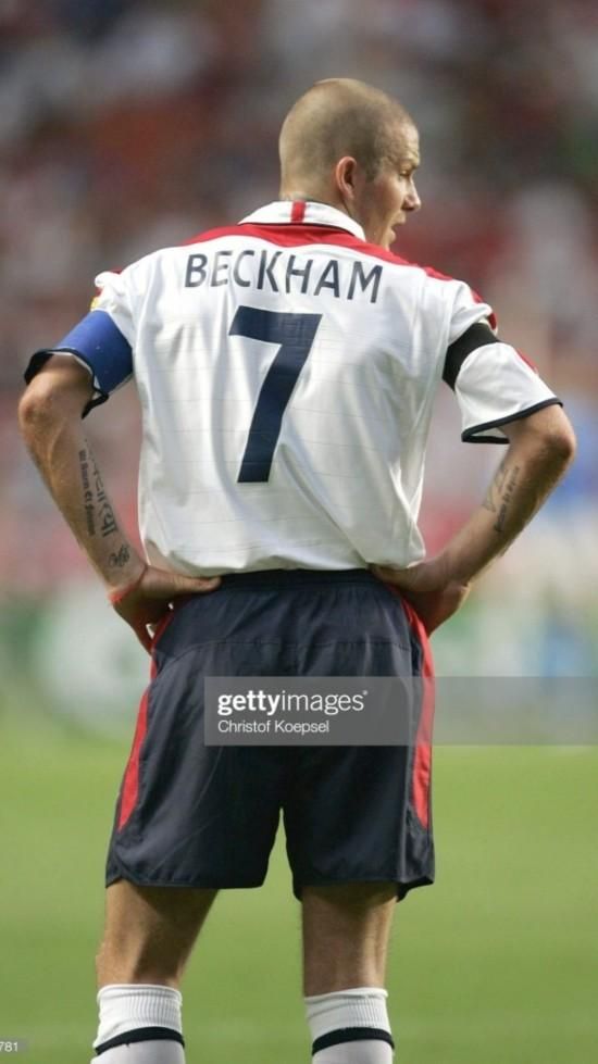 Umbro イングランド代表 2002 ベッカム 7番ユニフォーム Umbro