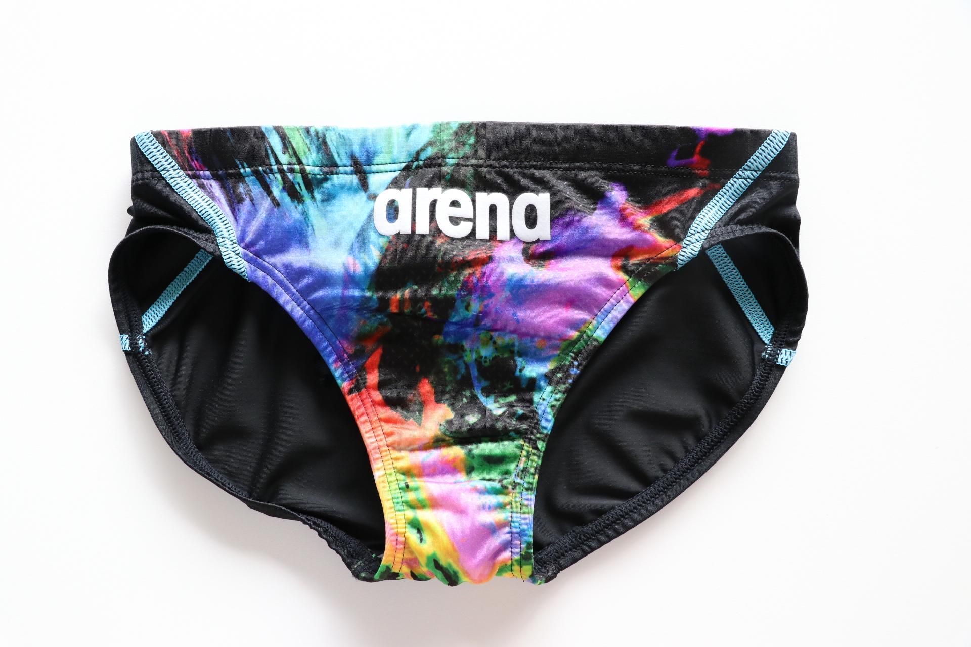 新品arena水球ヤンキース使用の競パン☆希少S