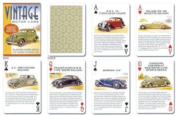 トランプ】ビンテージ・モーターカー - タロットカード輸入販売の老舗