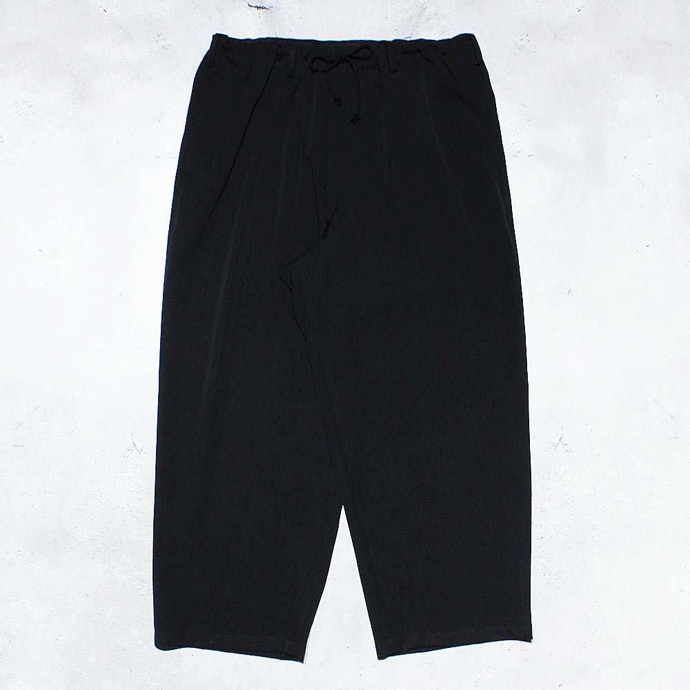 ヨウジヤマモト ウールギャバジン定番紐パンツ Yohji Yamamoto POUR