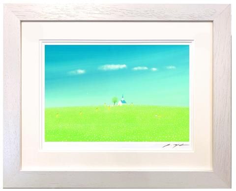 アートグラフ【天使の丘】三々サイズ - 葉祥明美術館公式ネットショップ