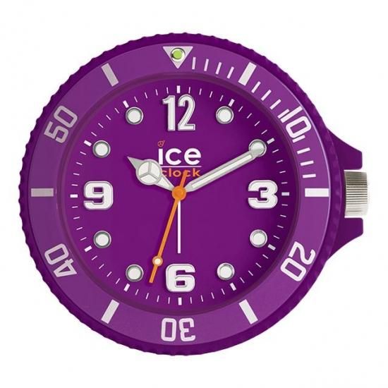 ICE CLOCK】目覚まし時計 アラームクロック アイスクロック(パープル