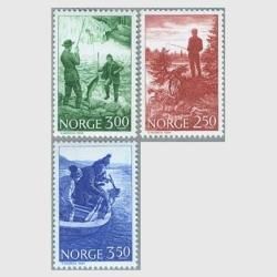 3787 外国切手 チェコスロバキア WWF 両生類動物 凹版 4種完 3787 外国