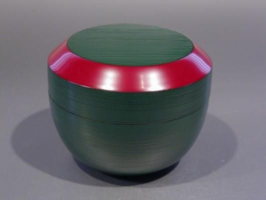 大棗枝垂桜】中村宗尹共箱