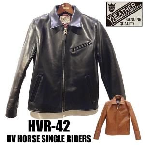 Y'2 LEATHER ワイツーレザー HVR-42 シングル ライダース ジャケット