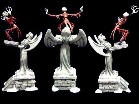 ナイトメアビフォアクリスマス WDCC 墜落ジャック/Jack's Back