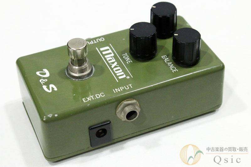 ビンテージ] Maxon D&S II ディストーション MAXON D&S Ⅱ｜荒々しい