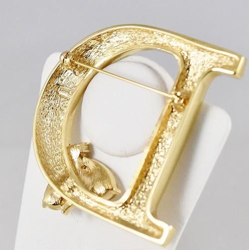 Dior ビジュー付きブローチ 蜂モチーフ ヴィンテージ Dior ビジュー