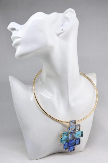 2024春夏新作 | フィリップフェランディス ブルーブローチ＋トルク