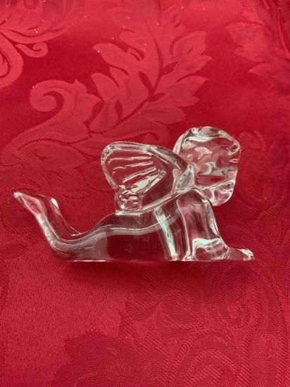 Baccarat 天使のクリスタル 置物 Baccaratバカラ◎天使のオブジェ 置物
