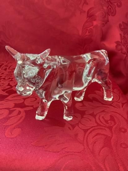 バカラ Baccarat 角牛 オス牛 クリスタル 大きい置物 楽天市場】バカラ