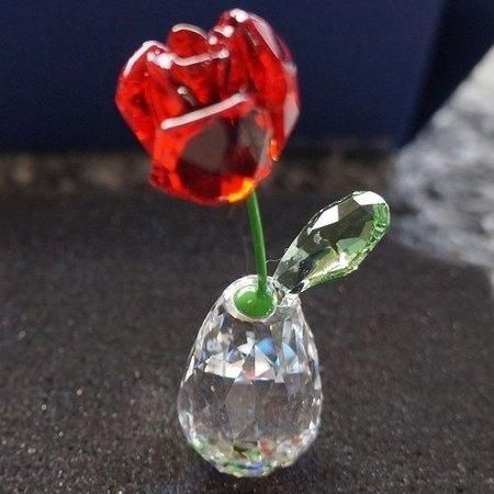 Victorian_k スワロフスキー ローズ ガラス製置物 Victorian_k