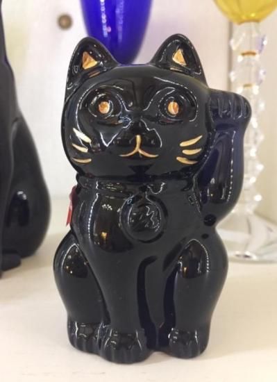バカラ エジプシャンキャット ブラック クリスタル Baccarat 黒猫