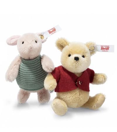 Steiff ディズニー くまのプーさん95周年 ミニチュア セット EAN355875