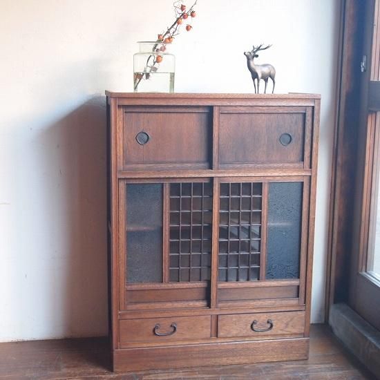 mini様✴︎ 網代編み 時代家具 茶道具棚 アンティーク家具 お茶室に