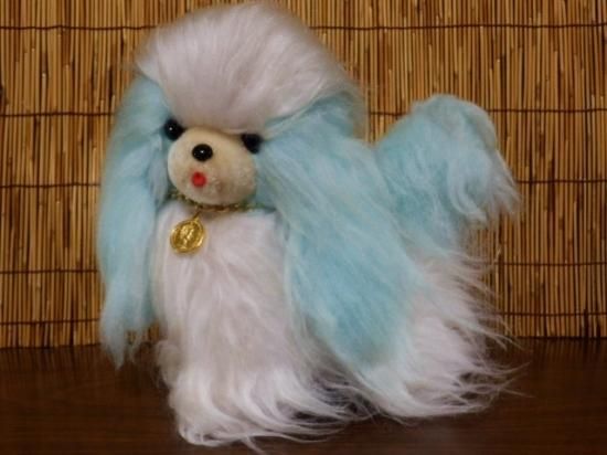 昭和レトロ お手入れワンちゃん 犬 ブラシ無し エリート 当時物