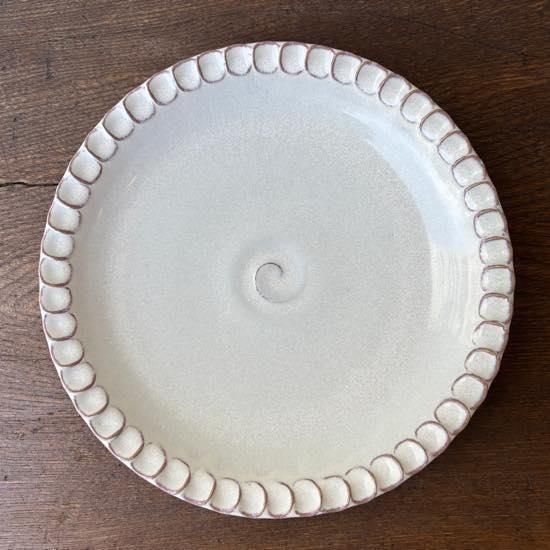 陶器 白塩袖縄文 美陶半田 陶器 白塩袖縄文 美陶半田 陶器 白塩袖縄文