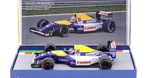ミニチャンプス 113920005 1/18 ウィリアムズ FW14B #5 F1 ワールド