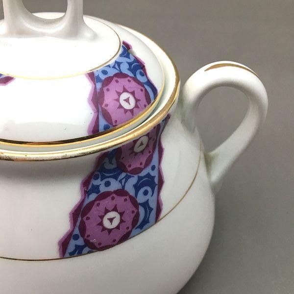 大正〜昭和初期 輸出向 九谷焼 ティーポット シュガーポット ミルク