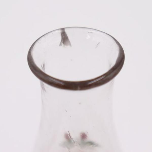 大正ガラス 徳利 酒器 一輪挿し｜直径6.5 高さ15｜日本製