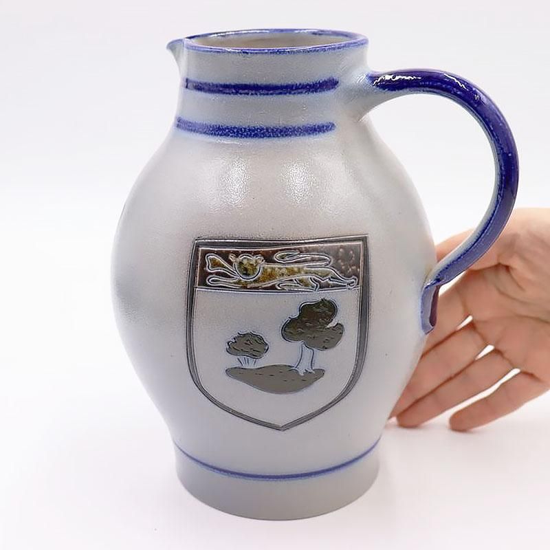 ピッチャー水差し花瓶アンティークノースウッドフェントン美品