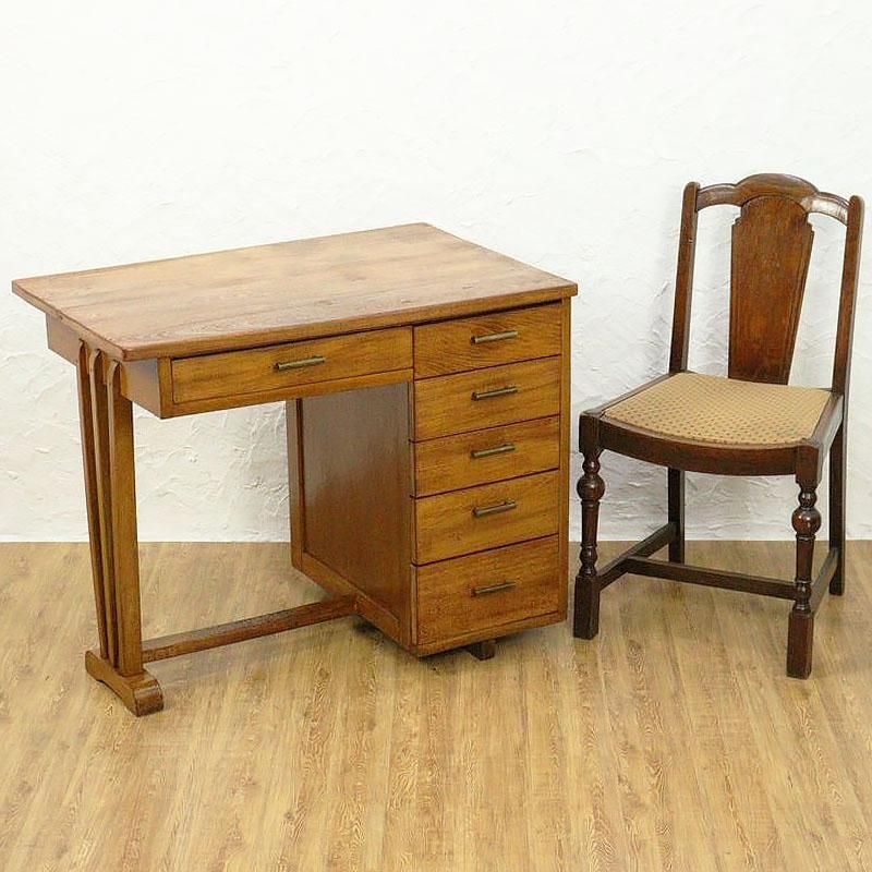 カリモク サイドテーブル デスク アンティーク 希少】 カリモク