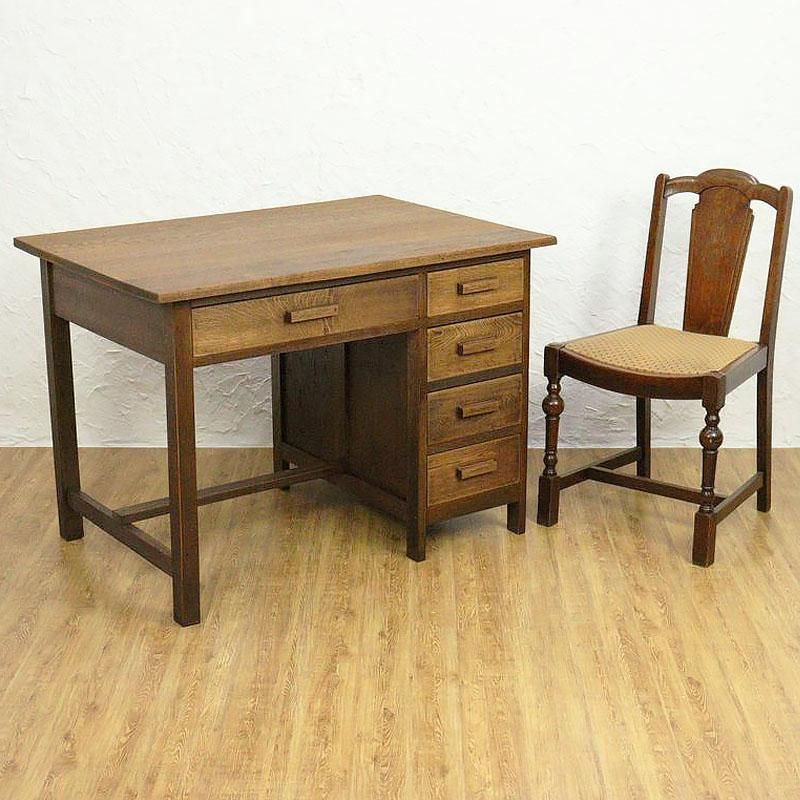 レトロ☆アンティーク☆机 文机☆欅 木製 1095 アンティーク 欅の