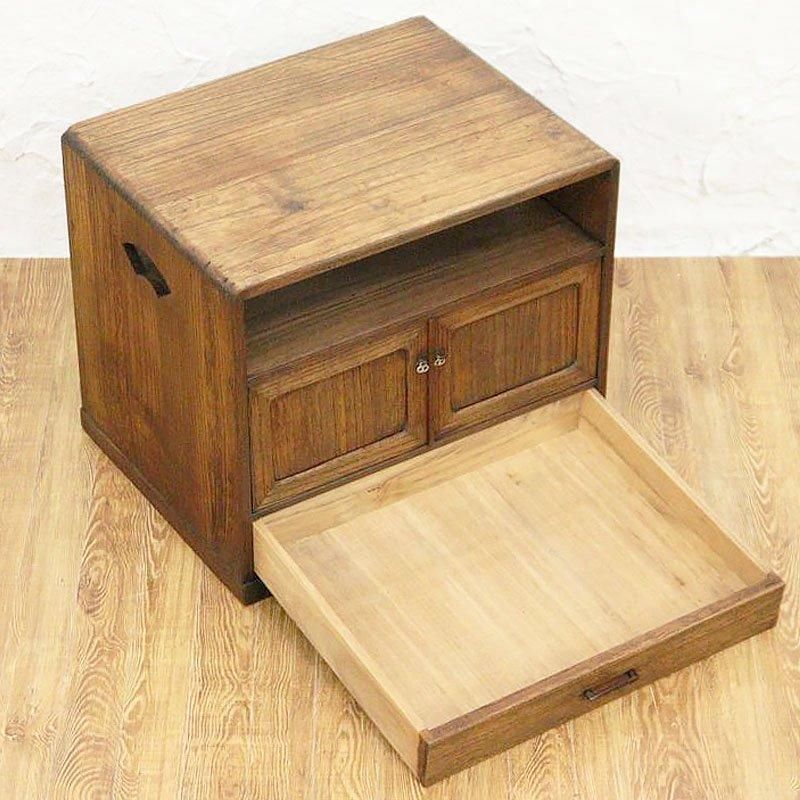 小茶箪笥 器局 和風キャビネット 日本製 大正 昭和 民芸 古民家