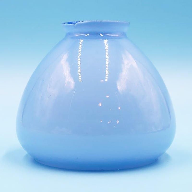 乳白 水色 吹雪 電傘 電笠 シェードランプ 氷コップ アンティーク 乳白