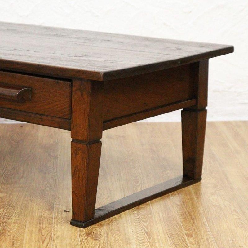 文机 引き出し付き 座卓 ローテーブル レトロ 古民具 机 昭和レトロ