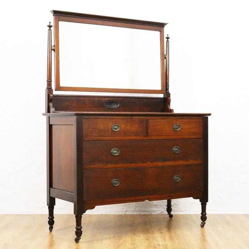 ミラーチェスト ドレッサー イギリス製 1920-50年頃