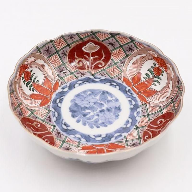 九谷焼 金蘭 錦手 猪口 盃 酒器 | 直径5.5 高さ3 cm | 昭和初期の