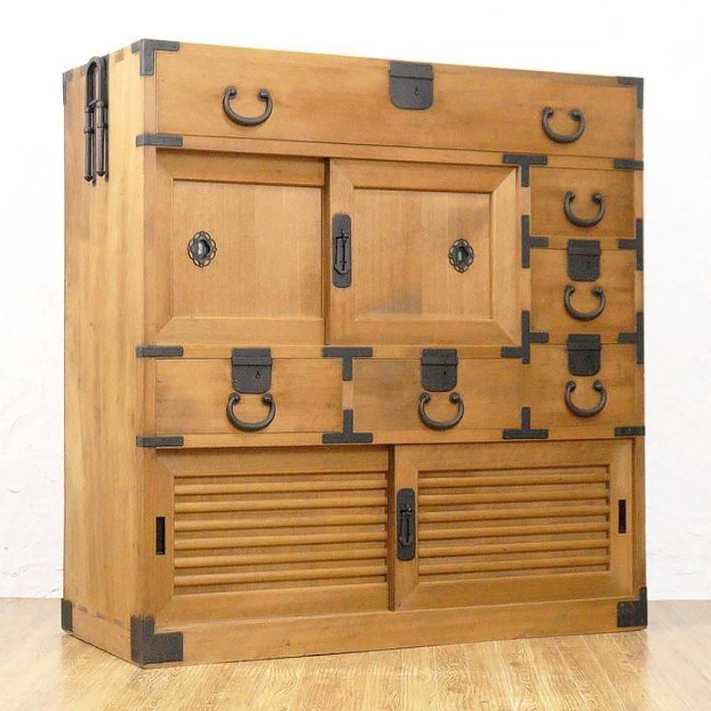 帳場箪笥｜明治・大正期の商家や町屋で使われた重厚なアンティーク和家具