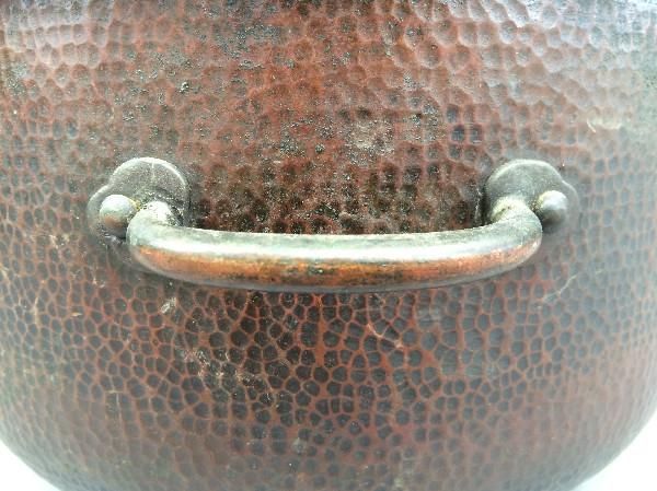 火鉢 銅製 Φ36×H20 cm 直径Φ 高さH