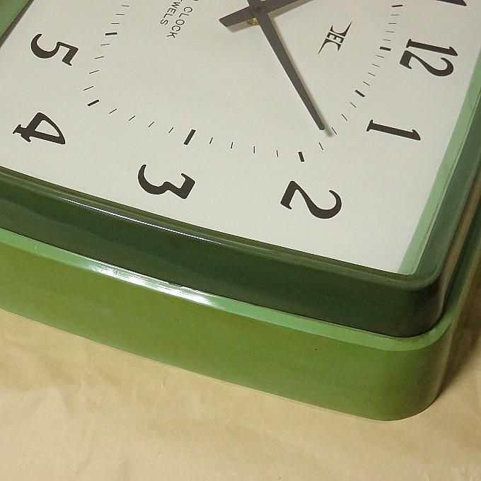 稀少昭和30年代 日本電気時計再生品1960-70年代ナショナル掛時計電気