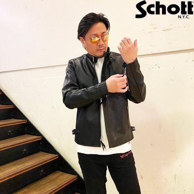送料無料】【Schott】クラシック レーサー ジャケット／SCH
