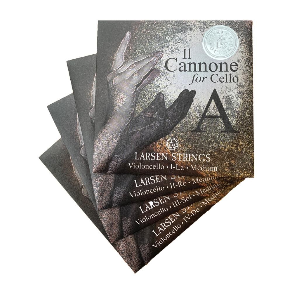 ラーセン イル・カノーネDirect＆Focusedチェロ弦セット｜遠鳴りする音
