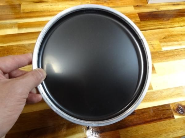 MITELLO Purcussion ヘッド BLACK 8インチ（サッシ内径20.5㎝ 外径21.7